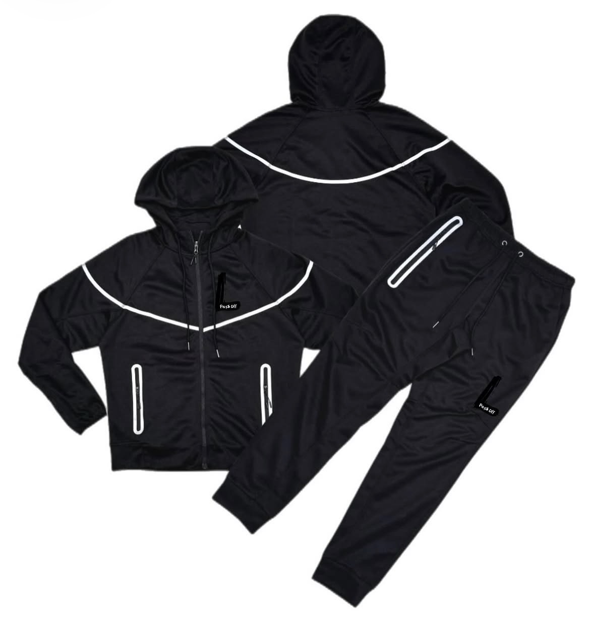 LPO Tech Tracksuit – Black