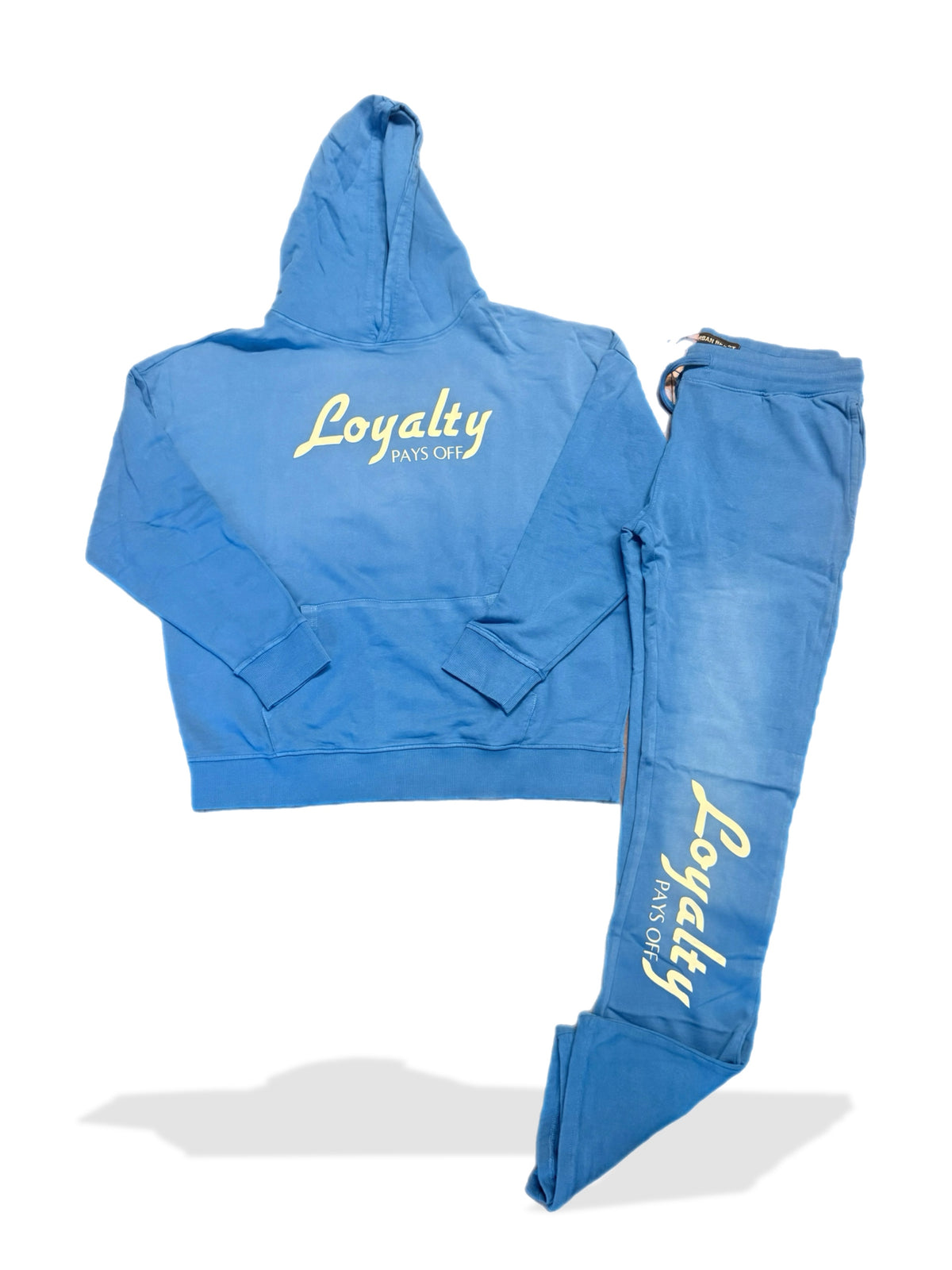 Blue Core Hoodie & Jogger Set