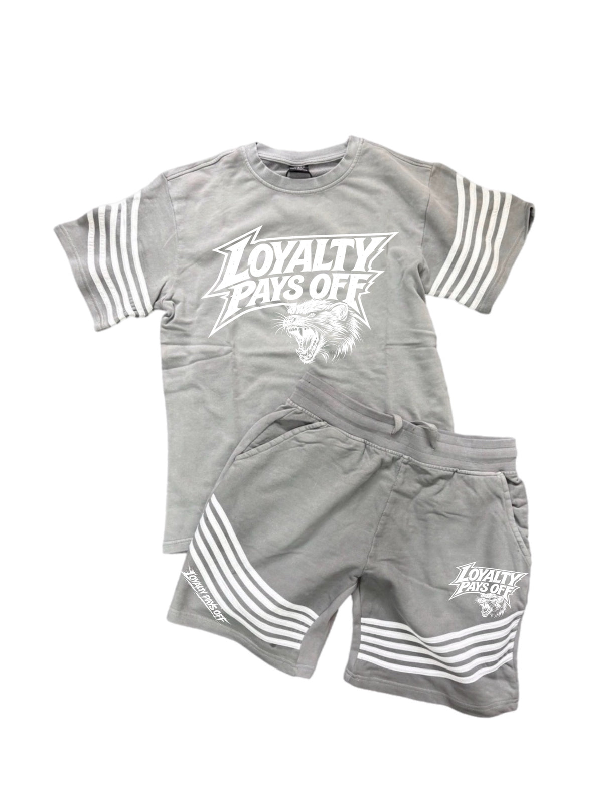 LPO Gray Elite Stripe Set – Mongoose Collection