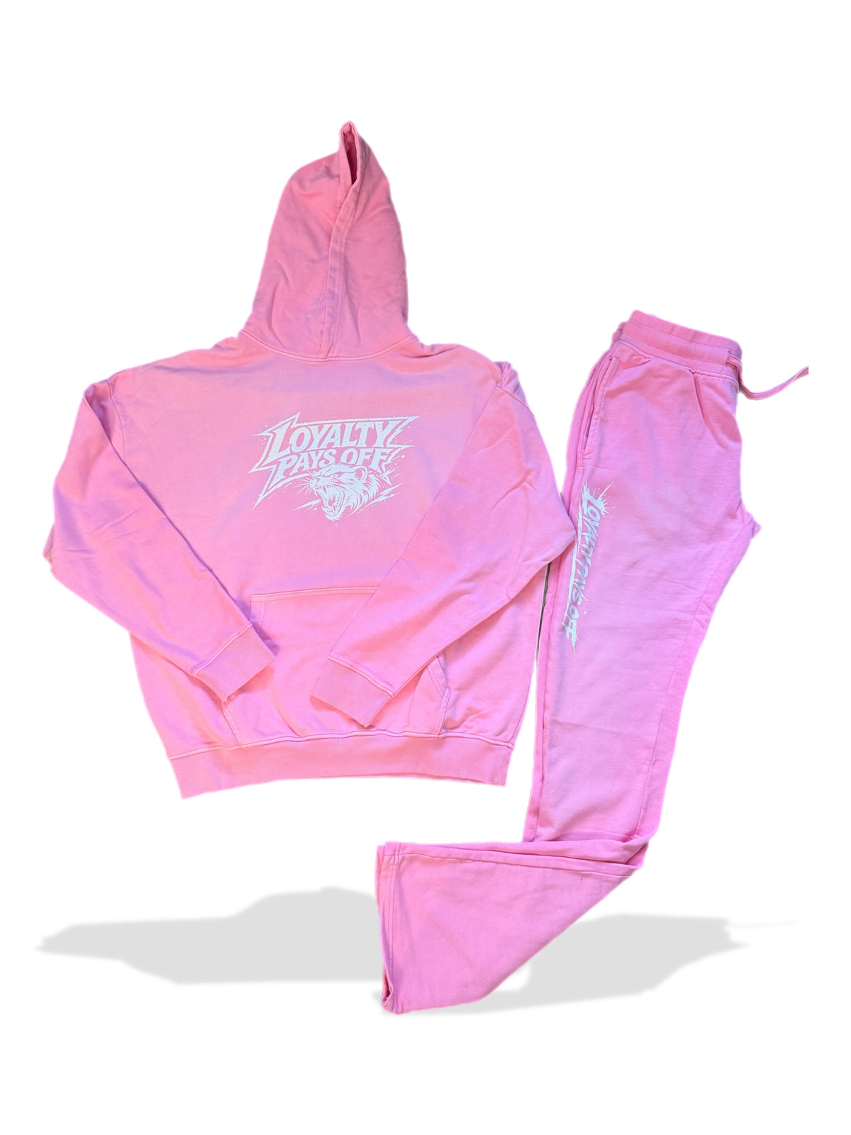 Mongoose Signature Hoodie & Jogger Set – Pink
